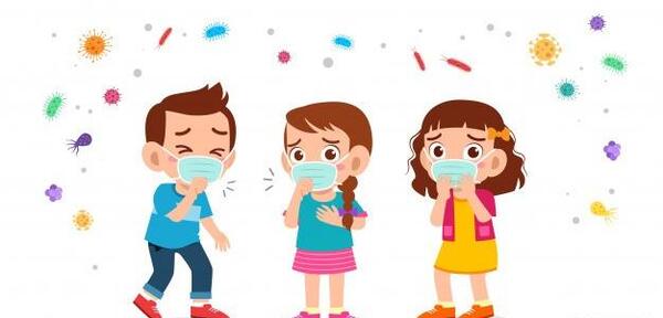 عکس دختر با ماسک کارتونی