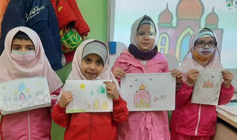 عکس کارتونی مسجد محله
