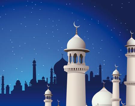 عکس کارتونی مسجد محله