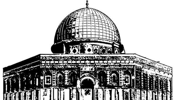 عکس کارتونی مسجد الاقصی