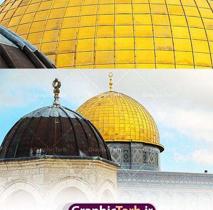 عکس کارتونی مسجد الاقصی