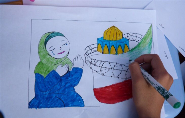 عکس کارتونی مسجد قدس
