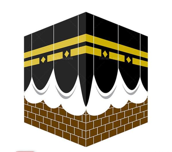 عکس کارتونی مسجدالحرام