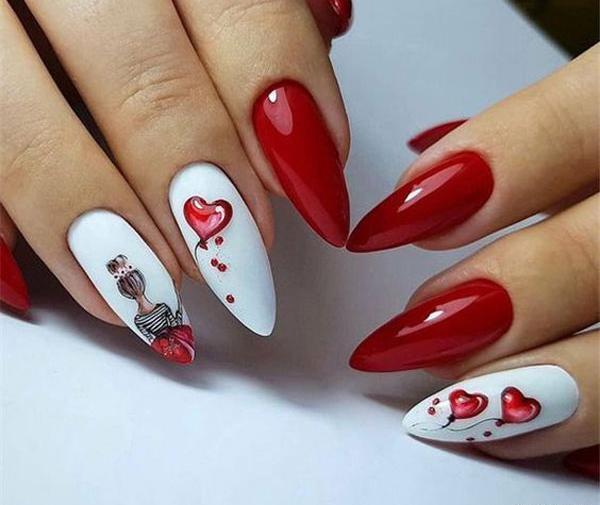 عکس کارتونی لاک ناخن