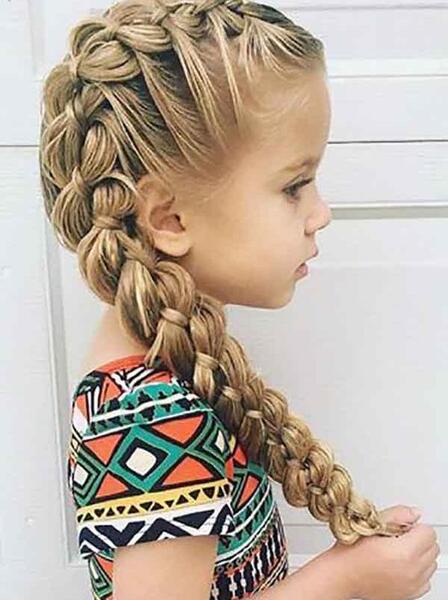 عکس مدل مو دخترانه ساده برای موهای کوتاه
