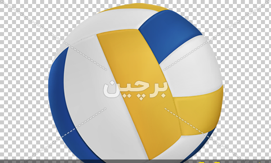 عکس کارتونی توپ والیبال