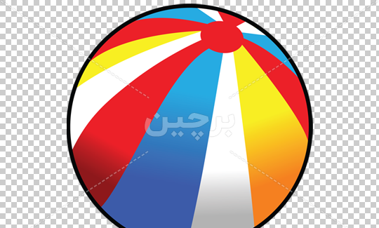 عکس کارتونی توپ والیبال