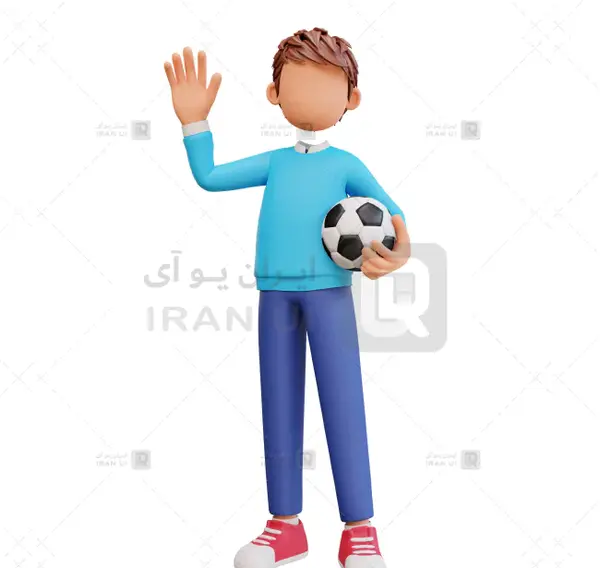 عکس کارتونی توپ والیبال