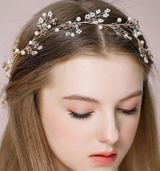 عکس مدل مو دخترانه برای عروسی با موی کوتاه
