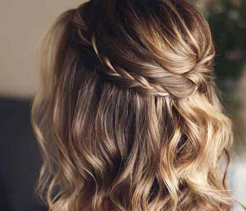 عکس مدل مو دخترانه برای عروسی با موی کوتاه