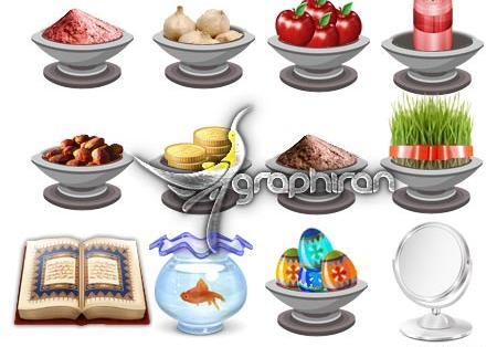 عکس کارتونی سبزه هفت سین