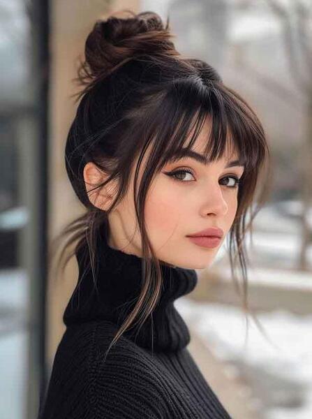 عکس مدل کوتاهی جلوی مو زنانه