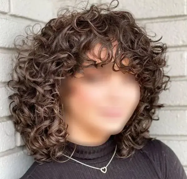 عکس موی کوتاه زنانه فر