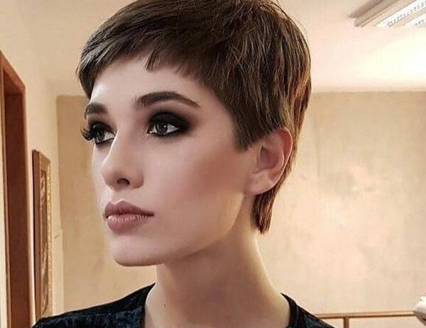 عکس موی خیلی کوتاه زنانه