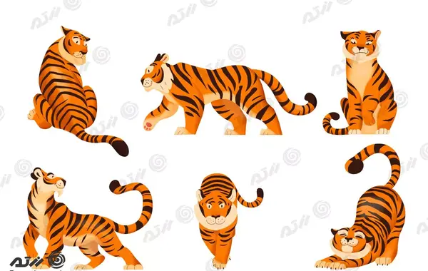عکس یوزپلنگ کارتونی