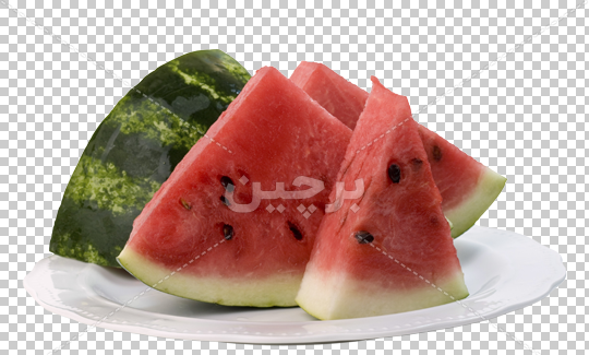 عکس قاچ هندوانه کارتونی