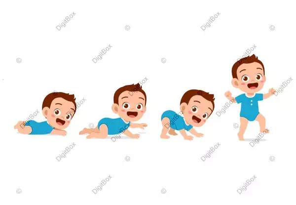 عکس کارتونی نوزاد دختر و پسر