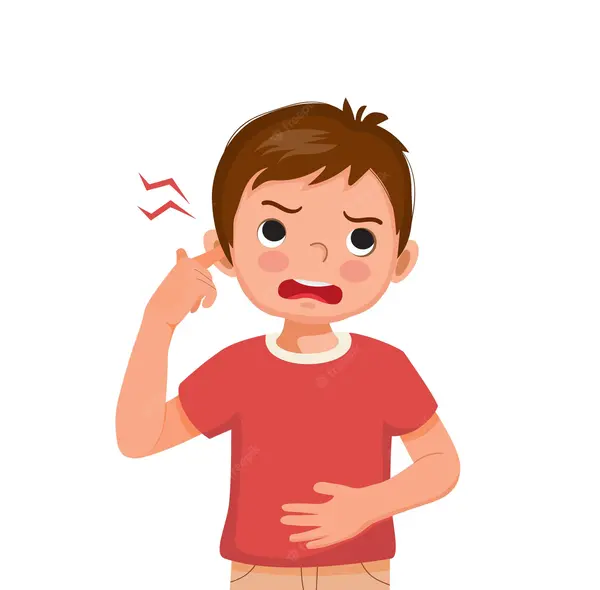 عکس کارتونی گوش دادن