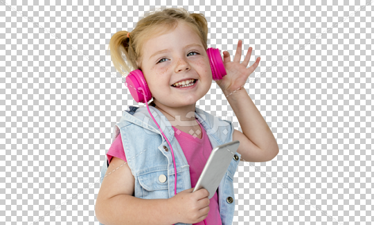 عکس کارتونی گوش دادن