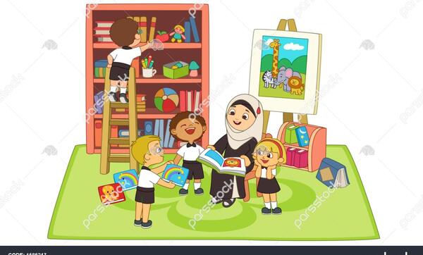 عکس کارتونی گوش دادن