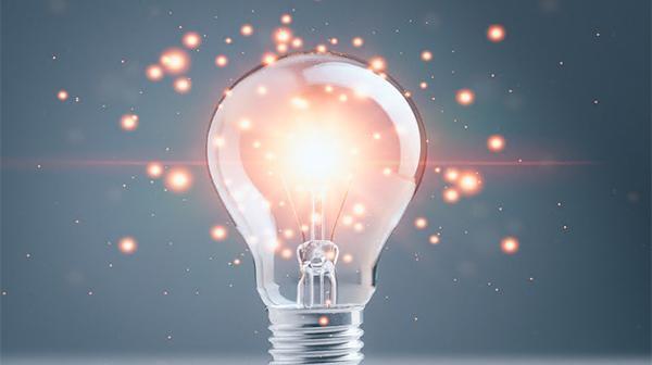 عکس کارتونی لامپ روشن
