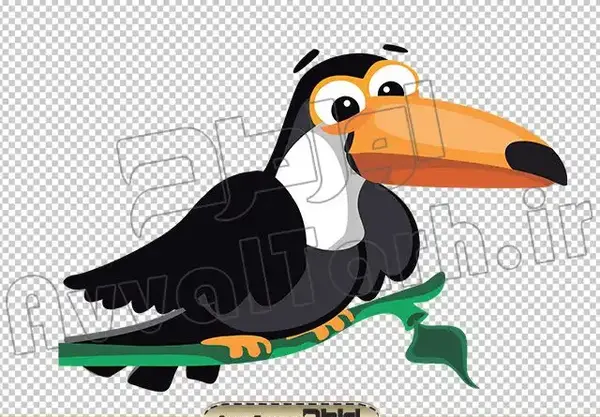 عکس جوجه کلاغ کارتونی