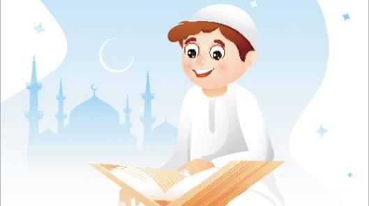 عکس دختر قرآنی کارتونی