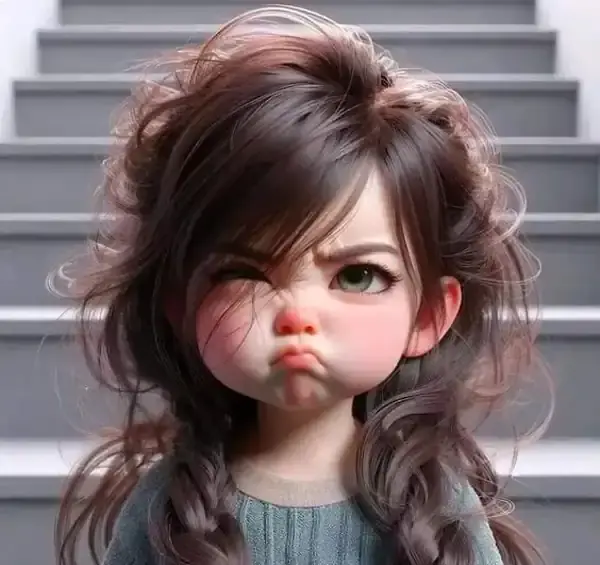 عکس کارتونی عروسکی زیبا