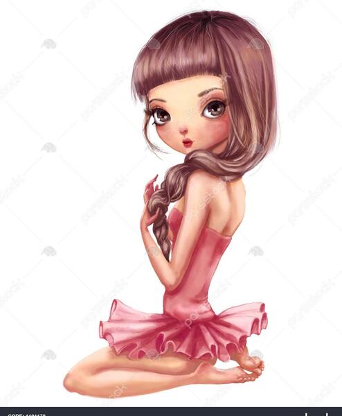 عکس کارتونی عروسکی دخترانه