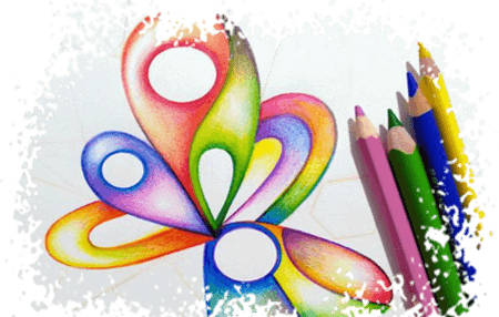 عکس کارتونی مداد شمعی