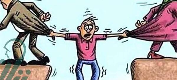 عکس کارتونی طلاق