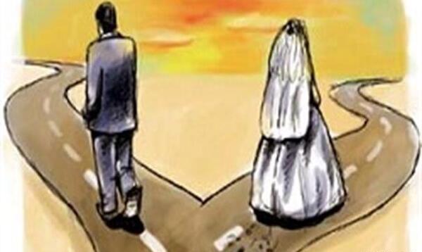 عکس کارتونی طلاق