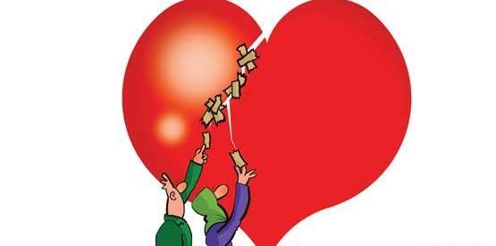 عکس کارتونی طلاق