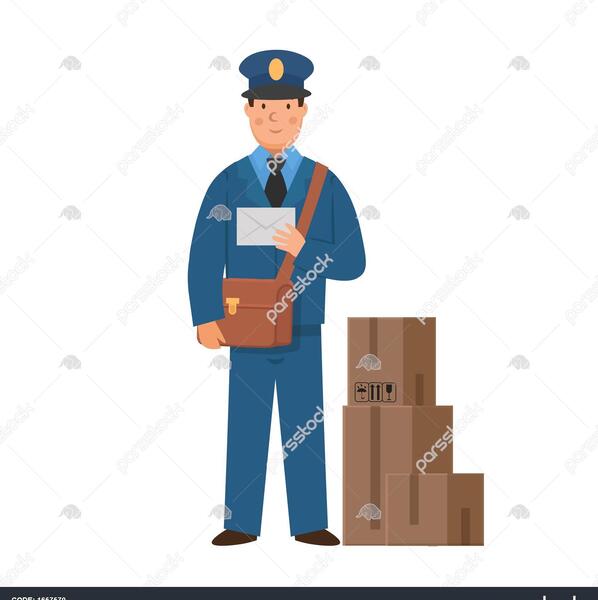 عکس صندوق پست کارتونی