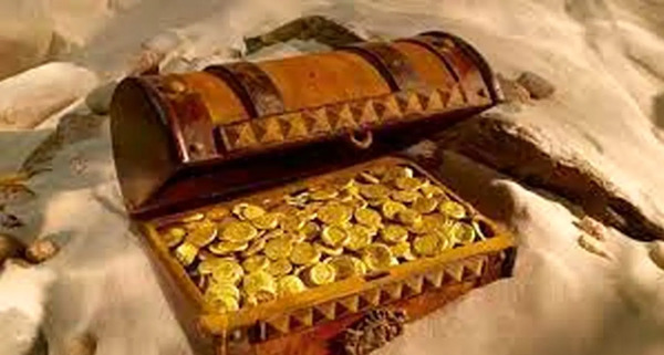 عکس صندوق گنج کارتونی