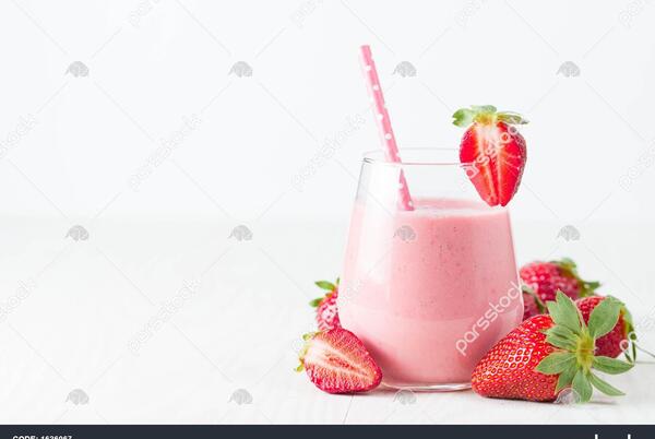 عکس میلک شیک کارتونی