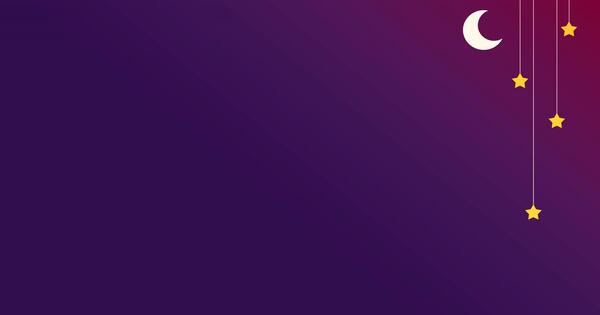 عکس کارتونی ماه ستاره
