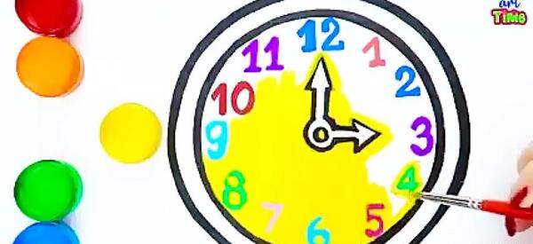 دانلود عکس ساعت کارتونی