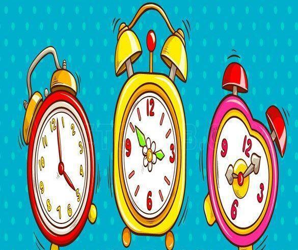 دانلود عکس ساعت کارتونی
