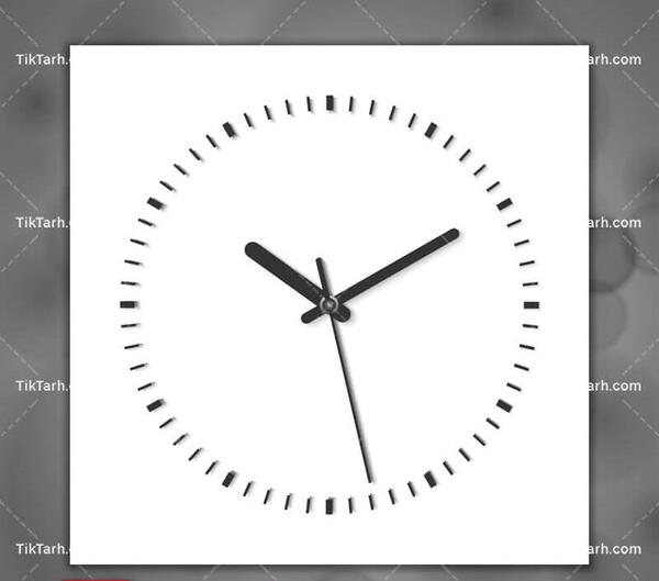 دانلود عکس ساعت کارتونی