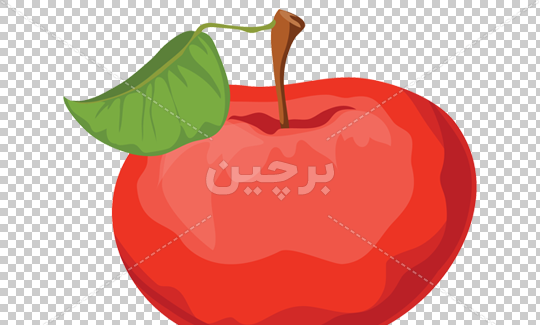 عکس سیب زرد کارتونی