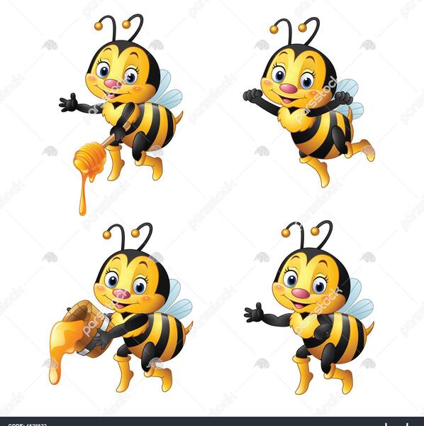عکس زنبوری کارتونی