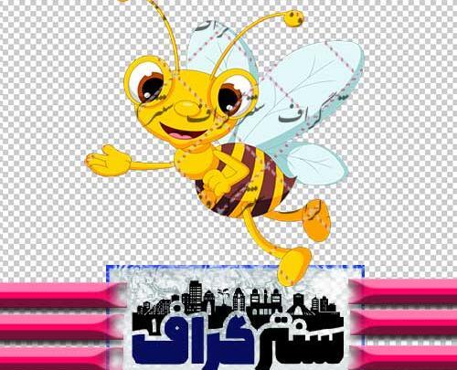 نقاشی عکس زنبوری کارتونی