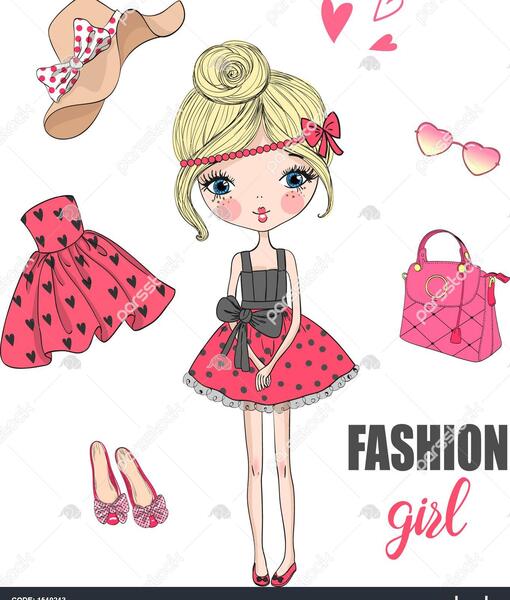 عکس زمینه کارتونی دخترانه
