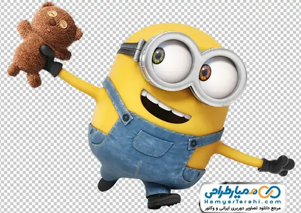 عکس کارتونی مینیون های زرد