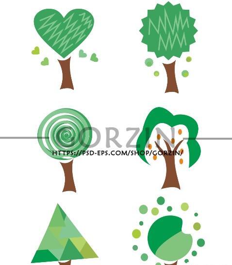 عکس کارتونی درختکاری
