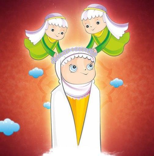 عکس کارتونی جشن تکلیف دختر