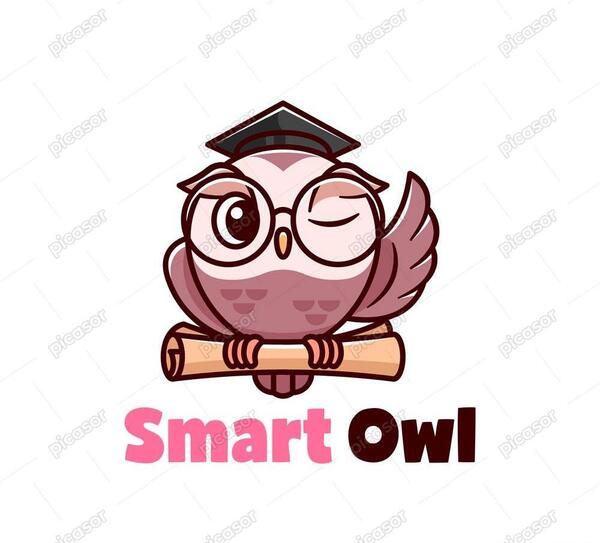 دانلود عکس کارتونی جغد
