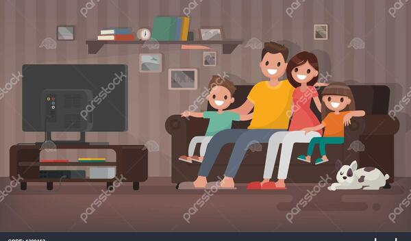 عکس تلویزیونی کارتونی
