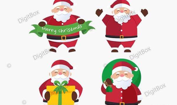 عکس های بابانوئل کارتونی